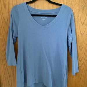 J. Jill Pima cotton size small v-neck top